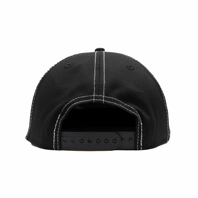 New Era x August - Wisconsin Timber Rattlers 5 Panel Snapback Cap (Black/White) - August Shop