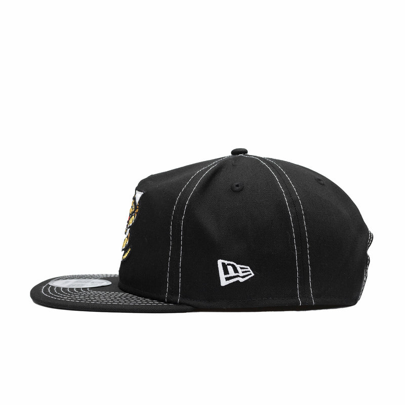 New Era x August - Wisconsin Timber Rattlers 5 Panel Snapback Cap (Black/White) - August Shop