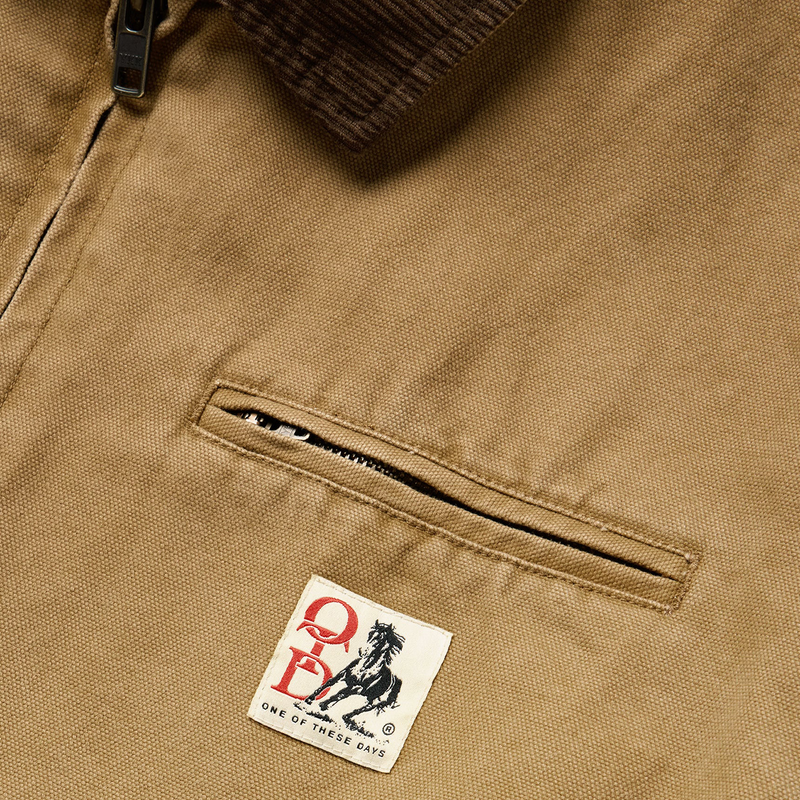One Of These Days Canvas Prairie Jacket (Tan) - August Shop