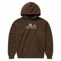 One Of These Days Follow The Road Hooded Sweatshirt (Dark Brown) - August Shop