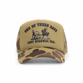 One Of These Days Lost Highway Foam Trucker Hat (Light Green Camo) - August Shop
