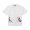 One Of These Days Remember Me Camp Shirt (Ivory) - August Shop