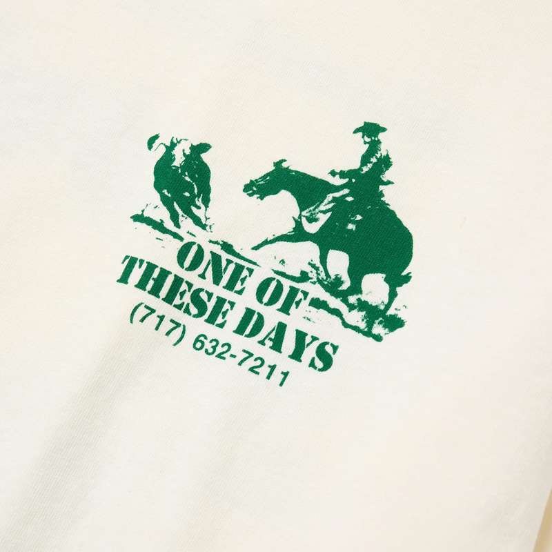 One Of These Days Round Up T-Shirt (Bone) - August Shop