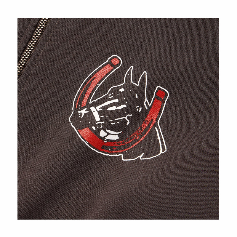 One Of These Days Valley Riders Zip Hoodie (Sun Faded Washed Brown) - August Shop