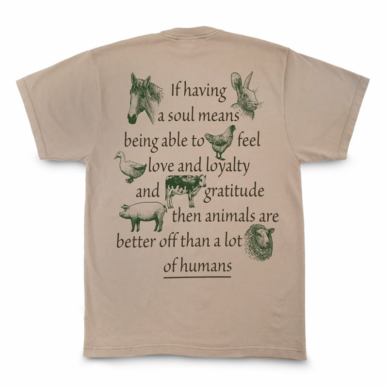 Online Ceramics Pure Beings T-Shirt (Tan) - August Shop