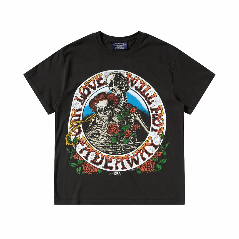 Online Ceramics What A Long Strange Trip It Is Tee (Black) - August Shop