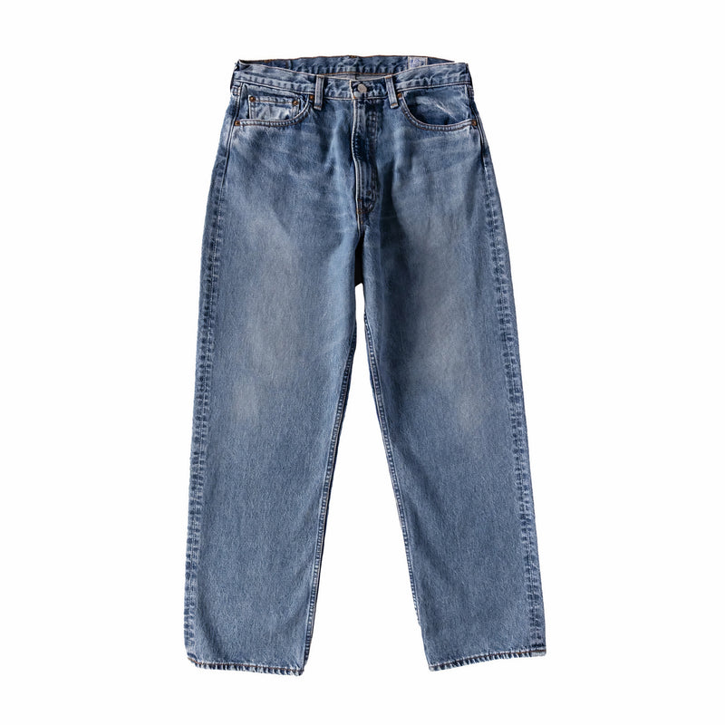 OrSlow 100 Super Dad's Denim - Used Wash (Blue) - August Shop