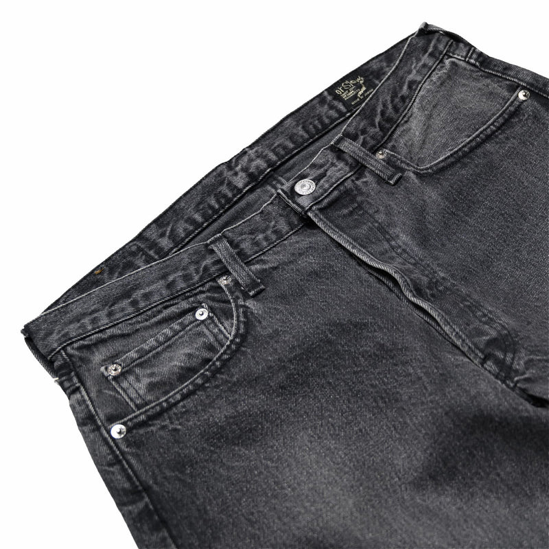 OrSlow 105 90's Black Denim - Standard Fit (Black Stone) - August Shop