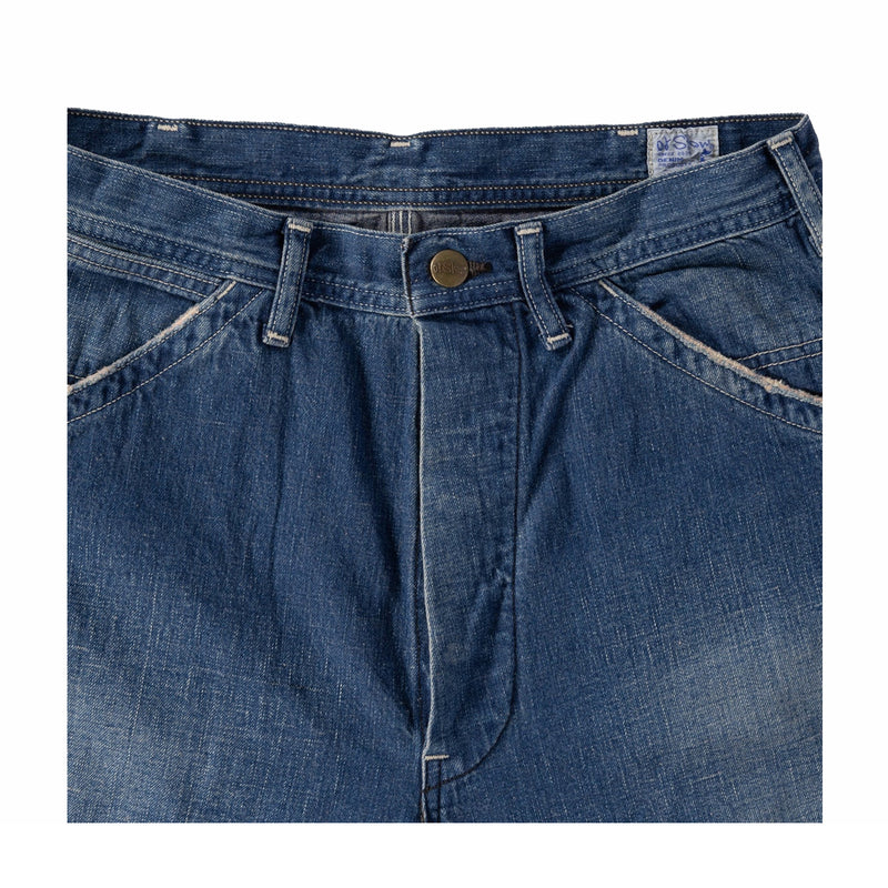 Orslow 30's Painter Pants - Wide Fit (Denim Used) - August Shop