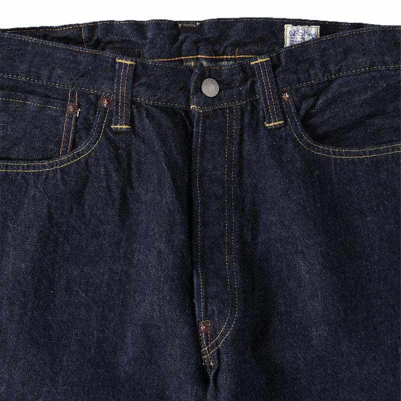 OrSlow Grand Dad's Fit Denim Pants (One Wash) - August Shop