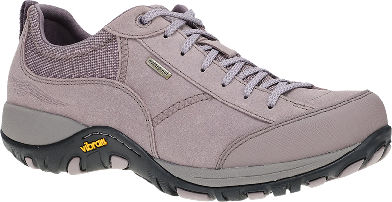 Quarter turn view Women's Dansko Footwear style name Paisley in color Dusty Lilac. Sku: 4350851000