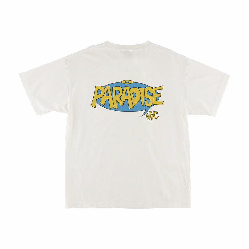 Paradise NYC Dinosaur Paradise Tee (White) - August Shop