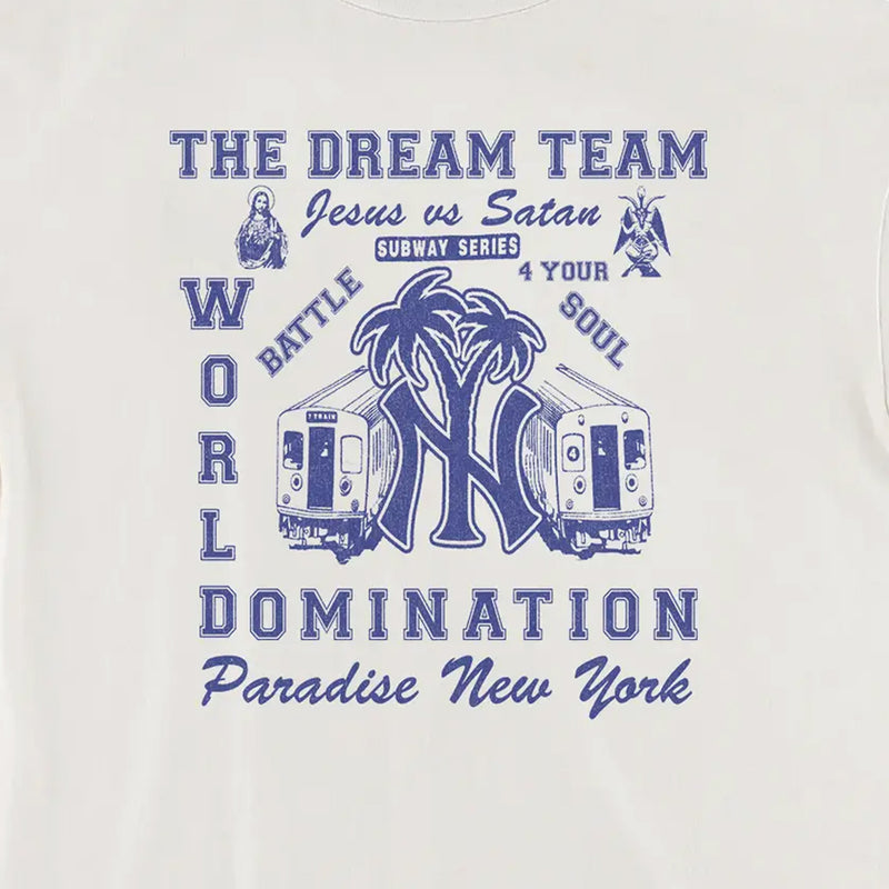 Paradise NYC Dream Team Tee (White) - August Shop