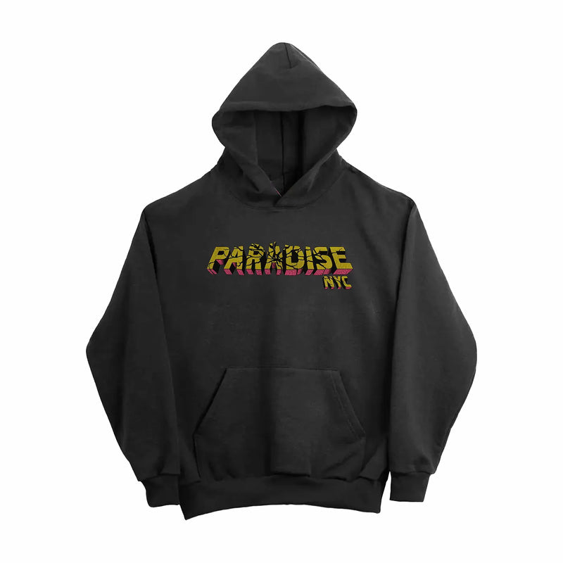 Paradise NYC Shattered Logo Hoodie (Black) - August Shop