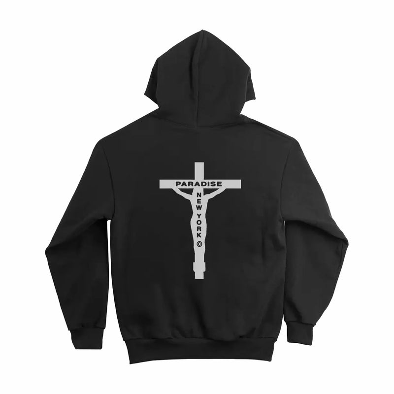 Paradise NYC Shattered Logo Hoodie (Black) - August Shop