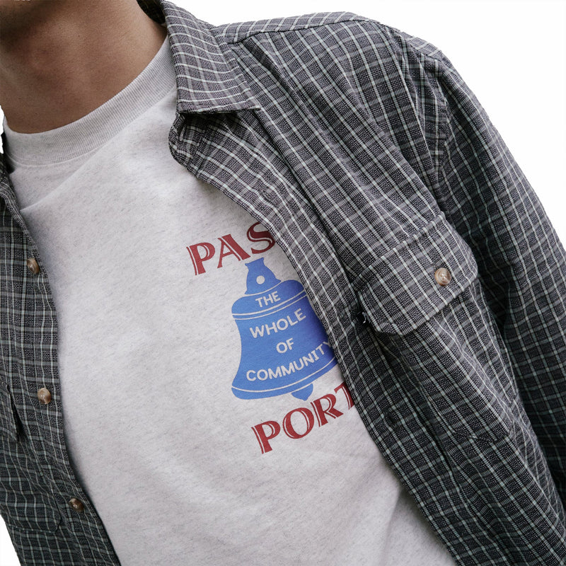 Pass~Port Communal Bell Tee (Ash) - August Shop