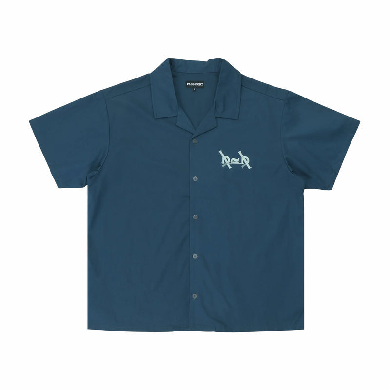 Pass~Port Lounge Service Leagues Shirt (Teal) - August Shop