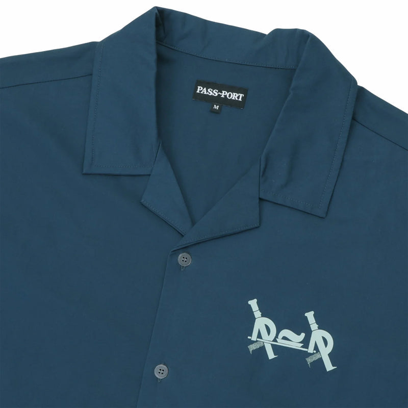 Pass~Port Lounge Service Leagues Shirt (Teal) - August Shop