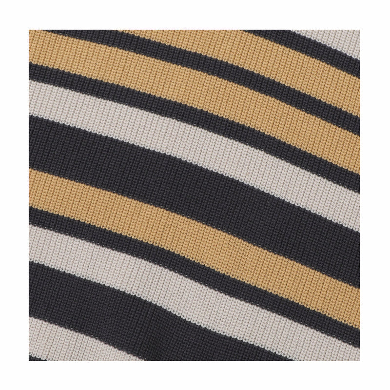 Pass~Port Organic Cotton Stripe Knit Sweater (Dark Grey) - August Shop