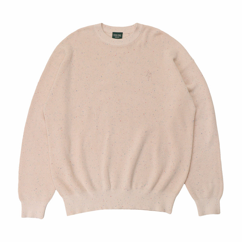 Pass~Port Speckled Sweater (Cream) - August Shop