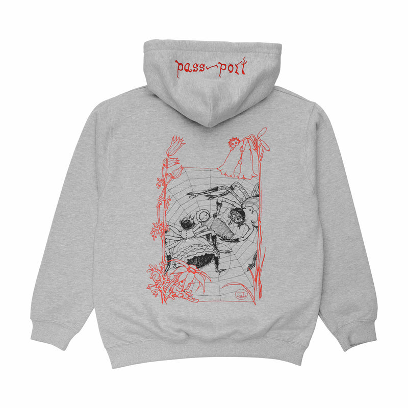 Pass~Port x May Gibbs Webbed Bed Zip Hoodie (Ash) - August Shop