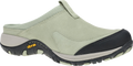 Quarter turn view Women's Dansko Footwear style name Pia Waterproof Clog in color Green Tea. Sku: 4368510200