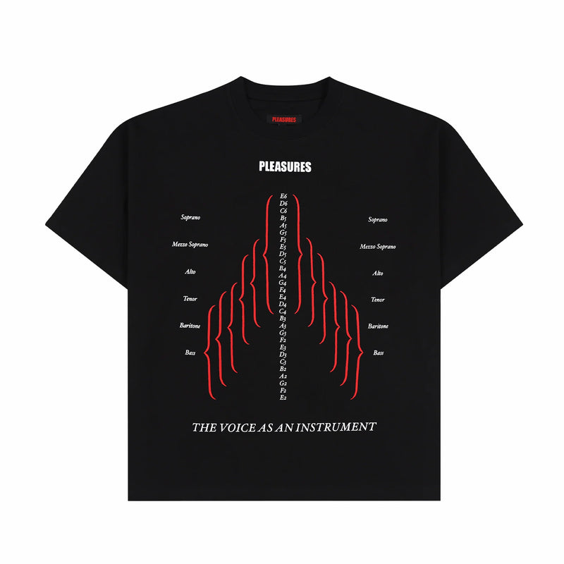 Pleasures Choir Heavyweight Shirt (Black) - August Shop
