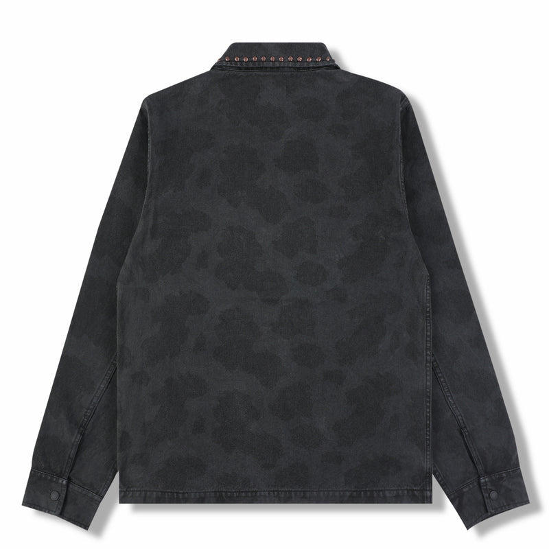 Pleasures Cowhide Work Jacket (Black) - August Shop