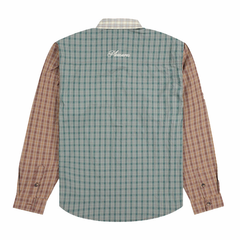 Pleasures Dazed Button Up (Multi) - August Shop