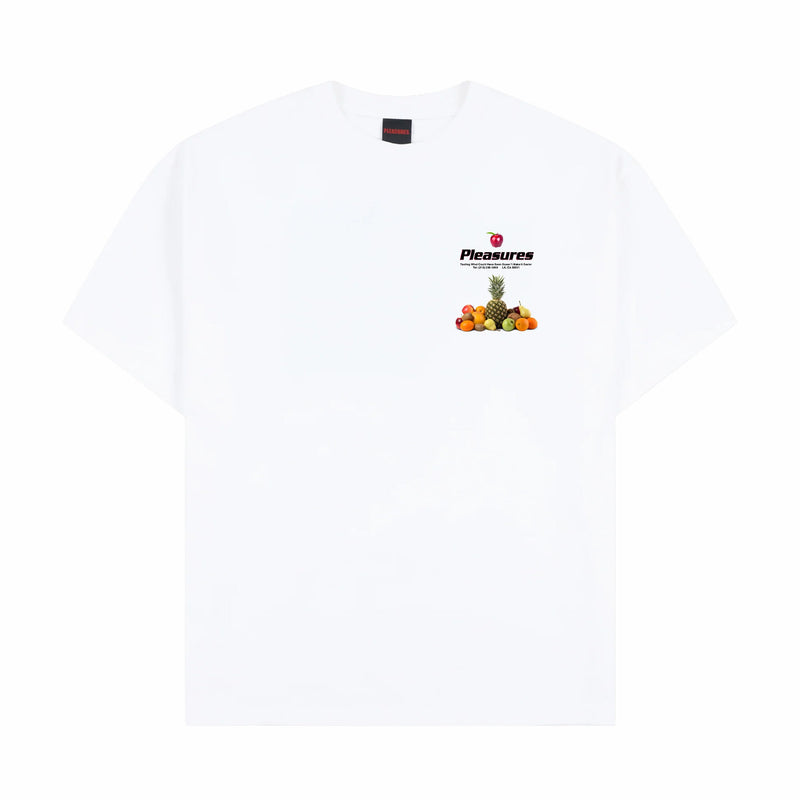 Pleasures Delivery T-Shirt (White) - August Shop