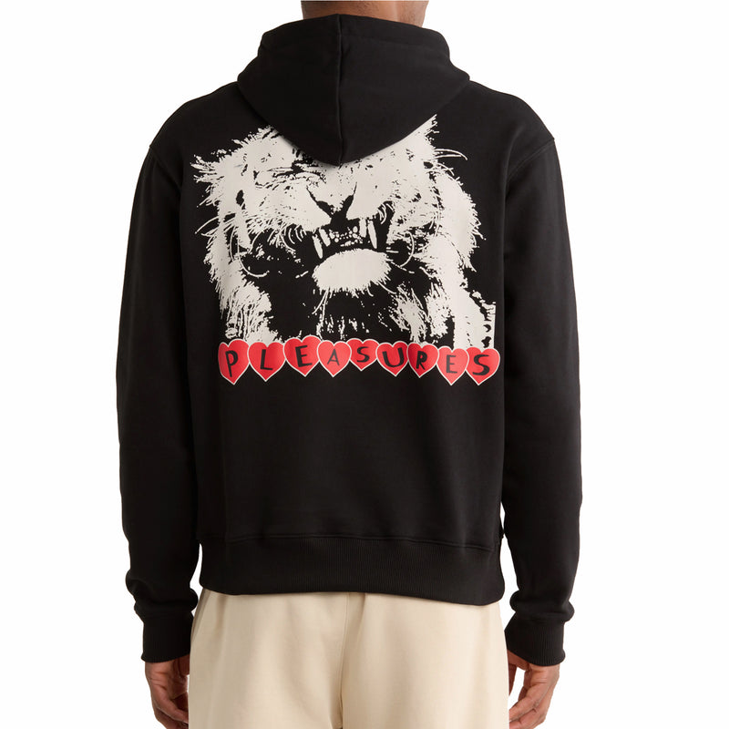 Pleasures Grin Hoodie (Black) - August Shop