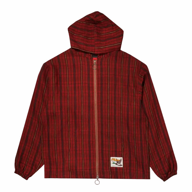 Pleasures Mallard Poncho Hoodie (Red) - August Shop