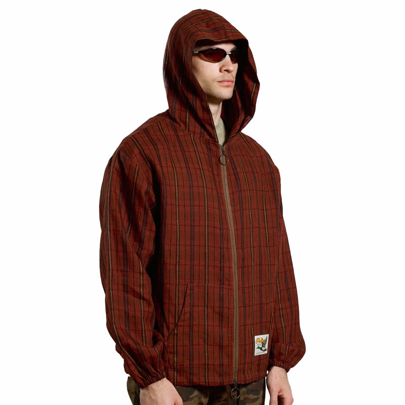 Pleasures Mallard Poncho Hoodie (Red) - August Shop