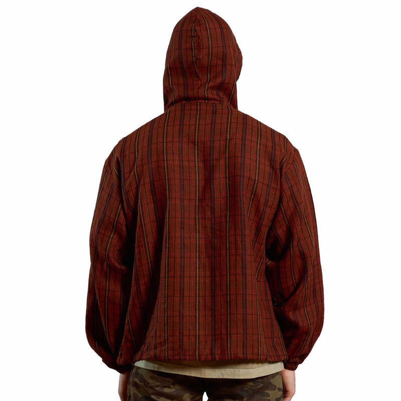 Pleasures Mallard Poncho Hoodie (Red) - August Shop
