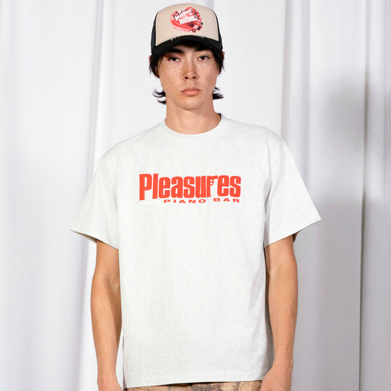 Pleasures Piano Bar T-Shirt (Heather) - August Shop
