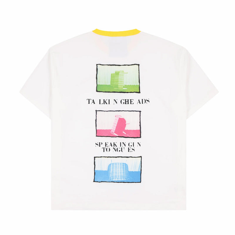 Pleasures Speaking Heavyweight Shirt (White) - August Shop