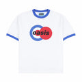 Pleasures x Oasis 1966 Ringer T-Shirt (White) - August Shop