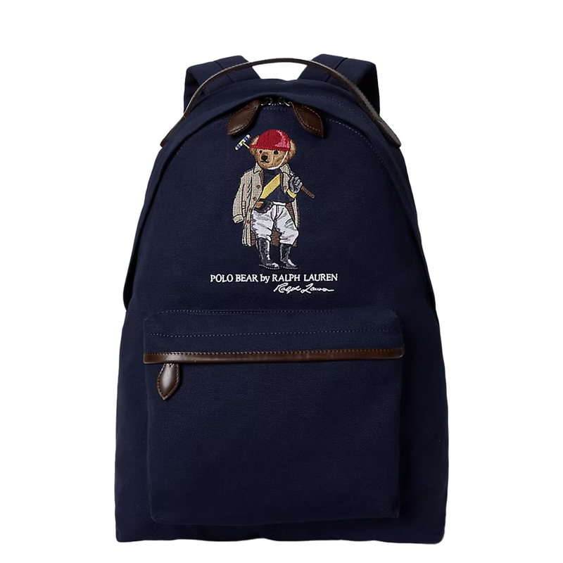 POLO BEAR CANVAS BAGPACK NEWPORT NAVY