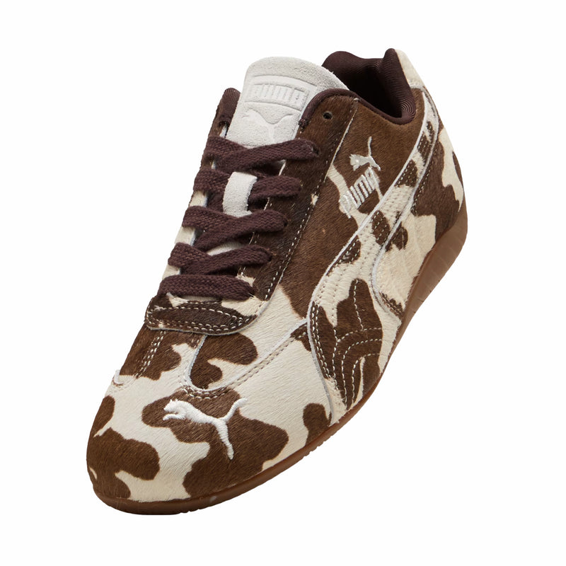 Puma Women's Speedcat Cow (Chocolate Brown/Gum) - August Shop