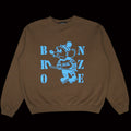 Bronze 56k Rat Crewneck Brown