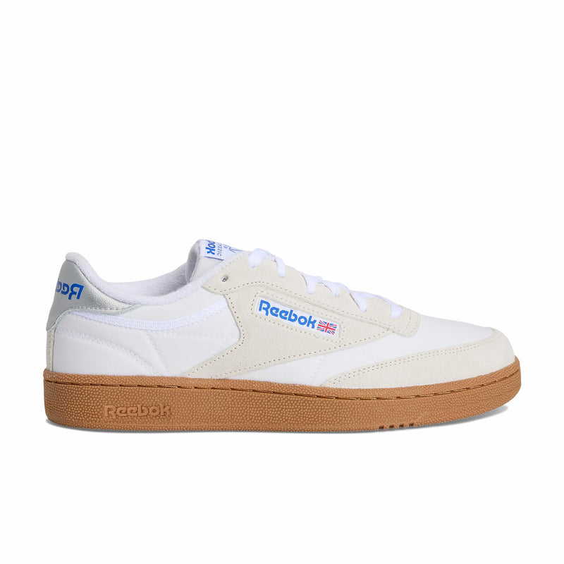 Reebok Unisex Club C 85 (Ftwr White/Barely Grey/Gum) - August Shop