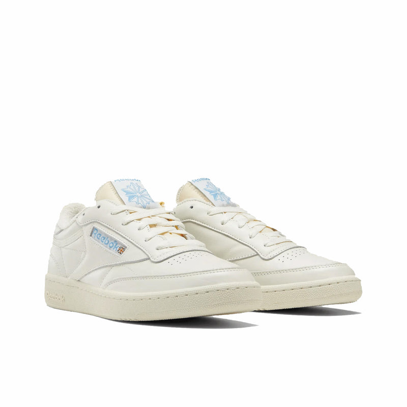Reebok Unisex Club C 85 Vintage (Chalk/Alabaster/Essential Blue) - August Shop