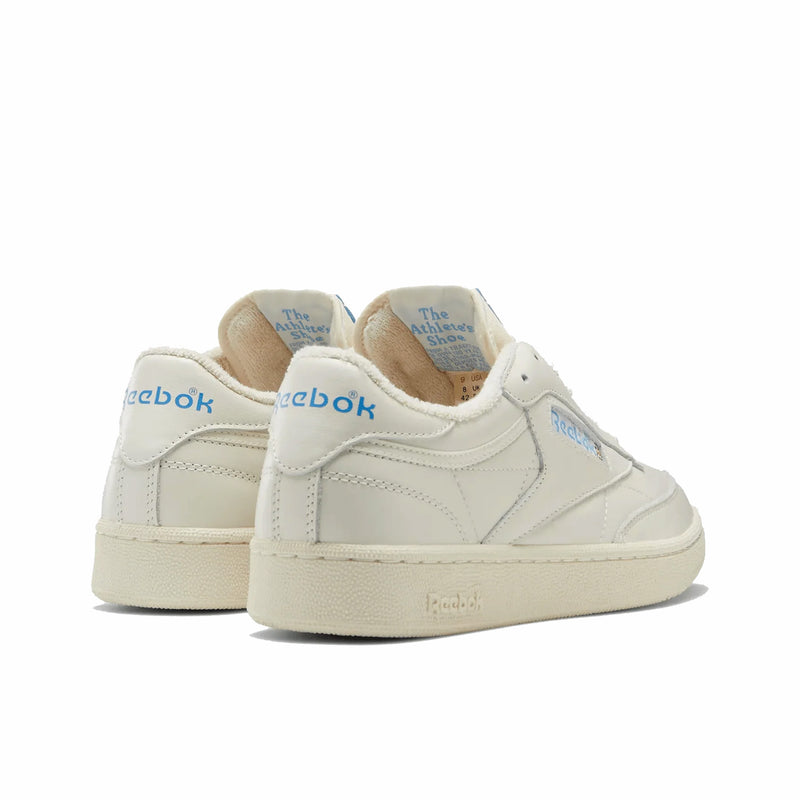 Reebok Unisex Club C 85 Vintage (Chalk/Alabaster/Essential Blue) - August Shop