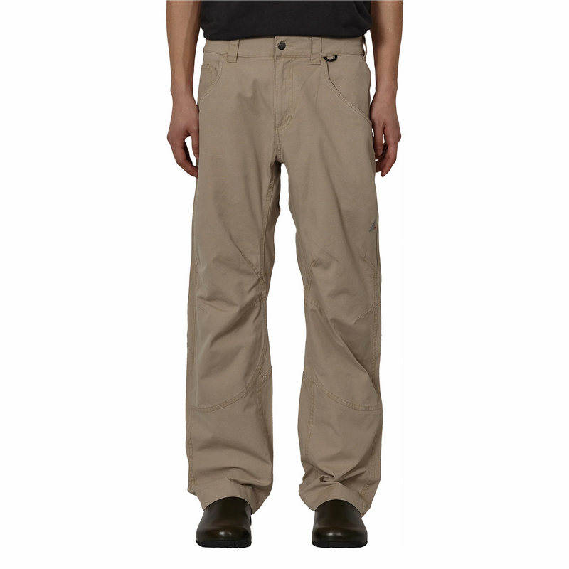 ROA Crimp Shaped Cotton Pants (Sand) - August Shop