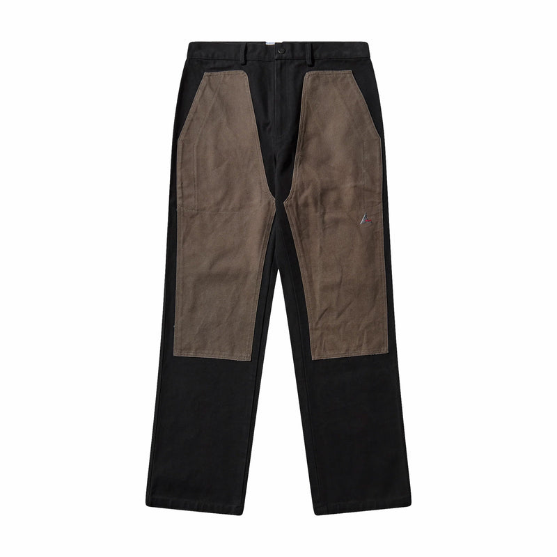 ROA Fomes Double Knee Washed Canvas Pant (Black/Grey) - August Shop