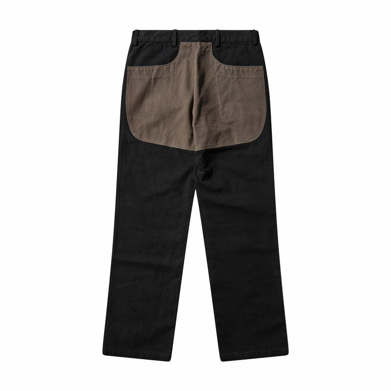 ROA Fomes Double Knee Washed Canvas Pant (Black/Grey) - August Shop