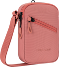 Quarter turn view Women's Sherpani Hand Bag style name Rogue in color Desert. Sku: 26-ROGUE05110