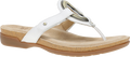Quarter turn view Women's Dansko Footwear style name Rosalia in color White. Sku: 16021010300