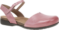 Quarter turn view Women's Dansko Footwear style name Rowan in color Pink. Sku: 6025335300