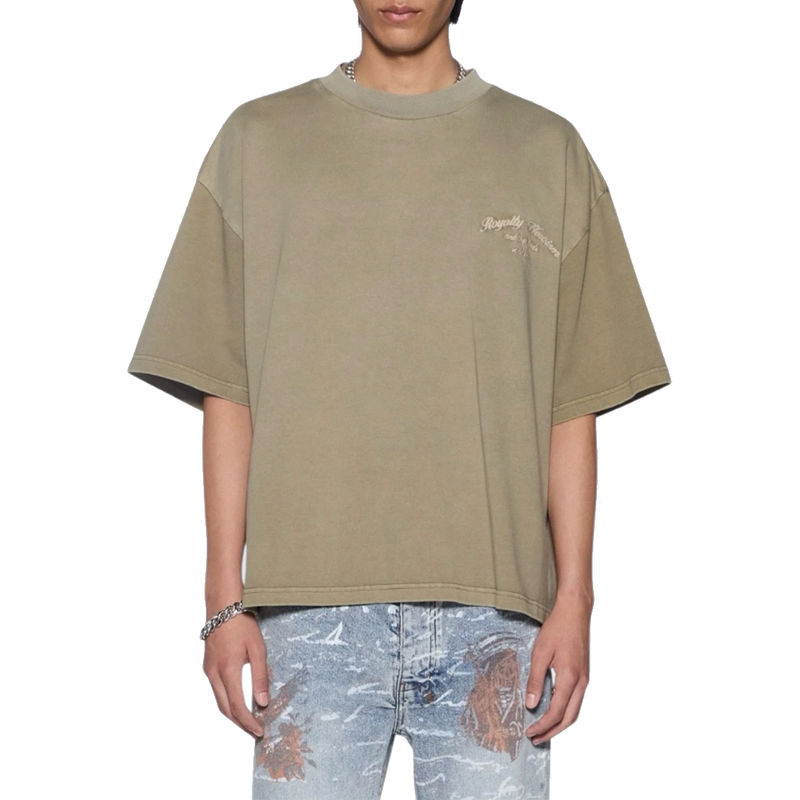 ROYALTY HALEN SS TEE MILITANT KHAKI